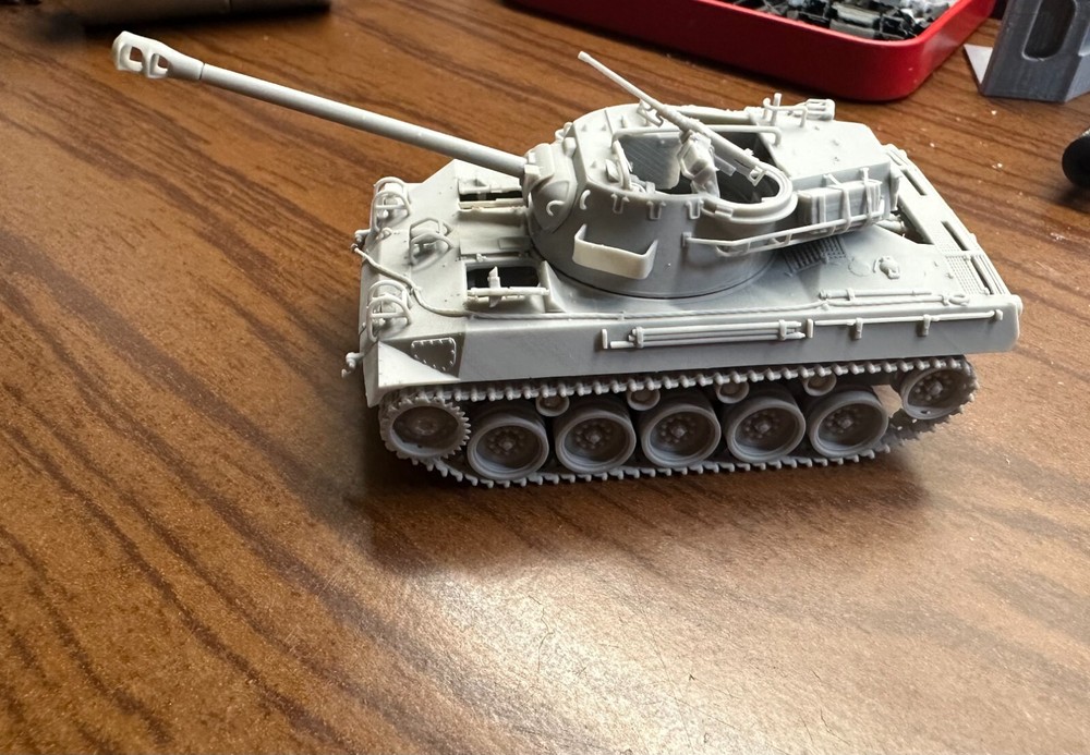 1/72 3d printed tank US M18 Hellcat