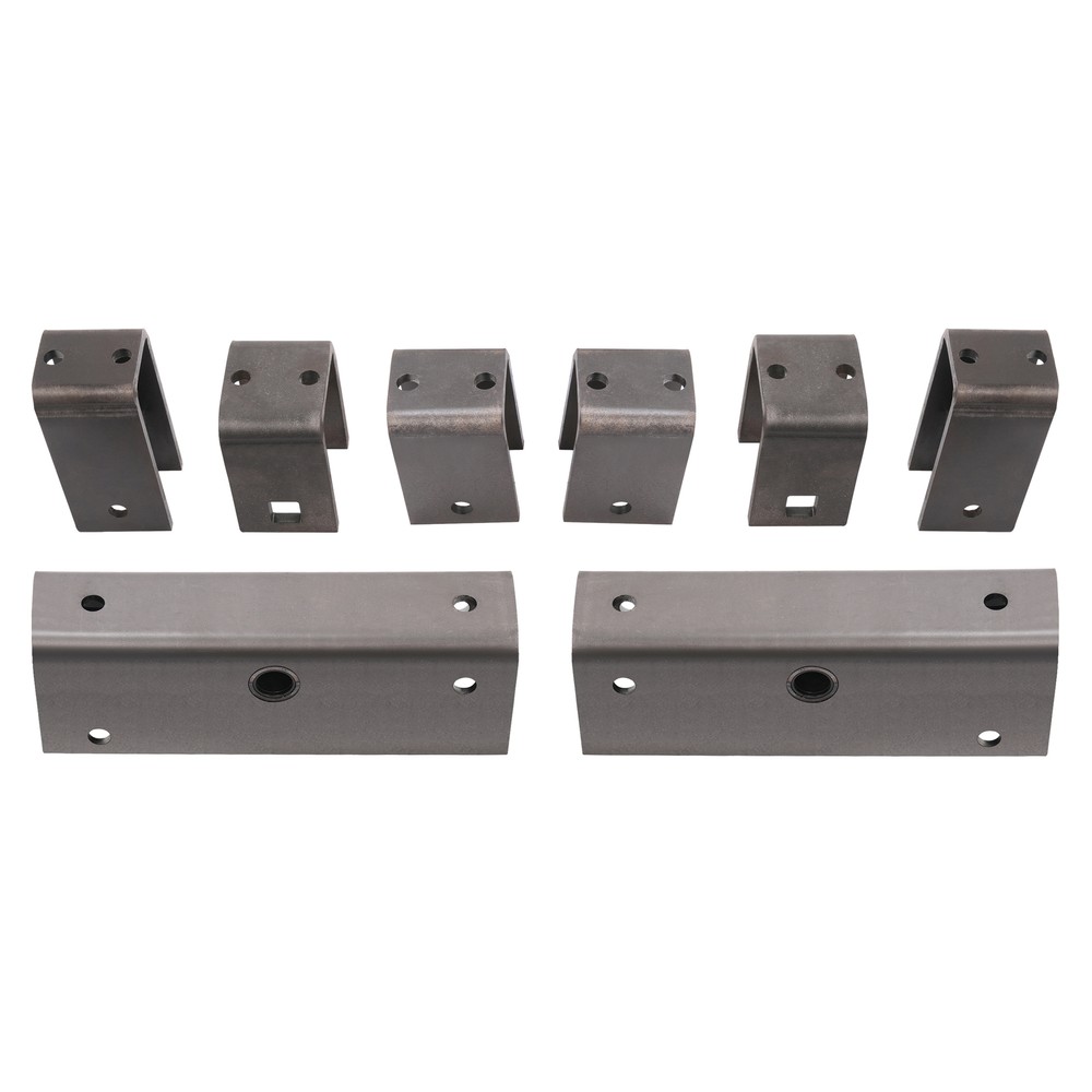 2" Trailer Slipper Spring Tandem Axle Attaching Hanger Kit w/ Equalizer Bolts