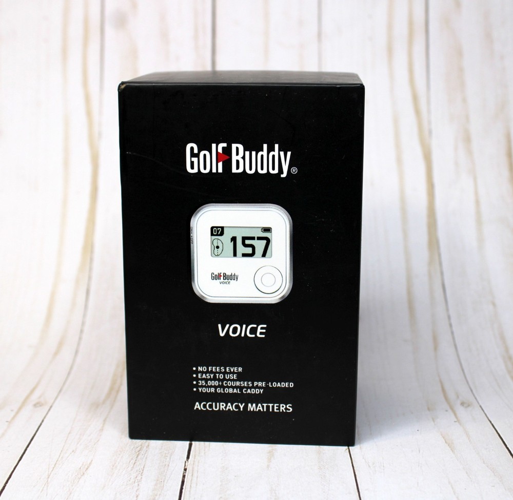 GolfBuddy Voice Talking GPS Rangefinder, First Edition BNIB