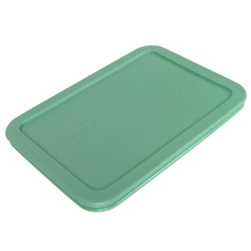 Pyrex 7210-PC 3-Cup Light Green Food Storage 3 Cup, 750mL,
