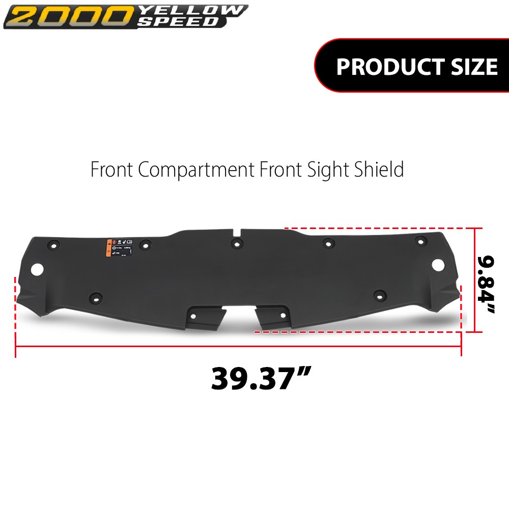 Fit For 2016-2020 Buick Envision Front Compartment Front Sight Shield GM1224152