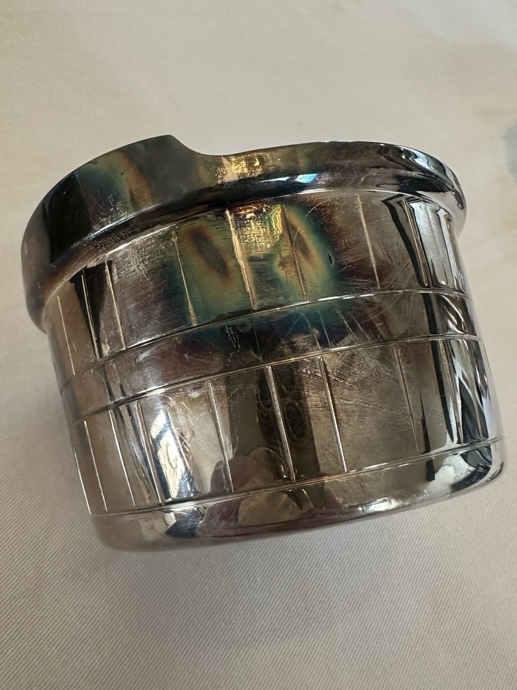 Vintage Silver Plated Dish With Lid