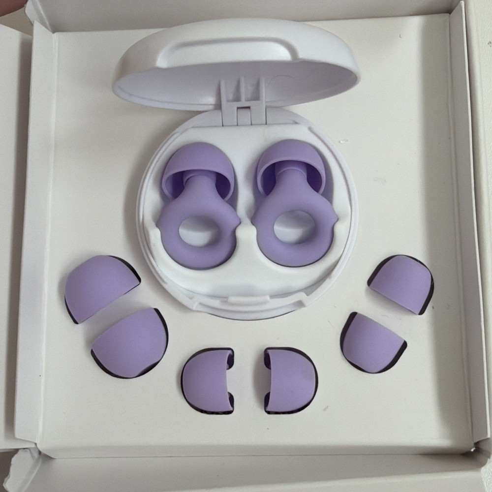 Loop Quiet 2 Earplugs for Noise Reduction Violet - Open Box