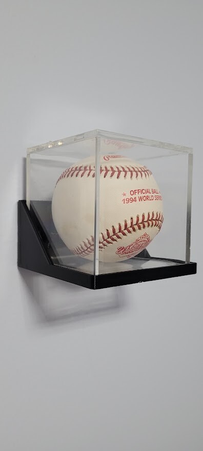 Baseball UV Case Wall Display Holder (Case NOT INCLUDED)