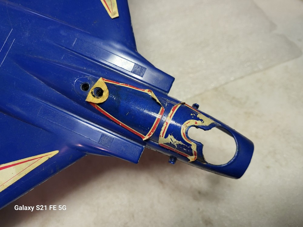 Cox US Navy Wings F-15 Tether Plane No Engine