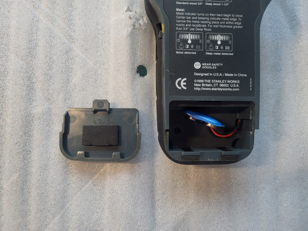 STANLEY IntelliSensor DigiScan Electronic Stud Finder Sensor 77-250 WORKS!