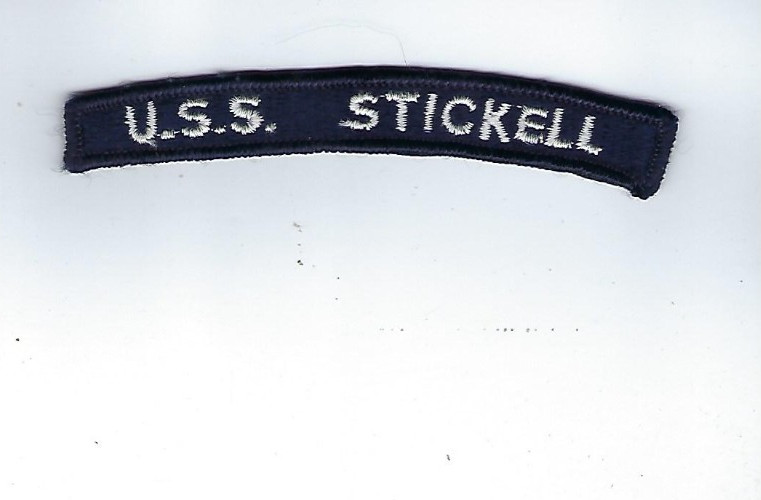 USS Stickell, DD-888,  US Navy "Rocker"
