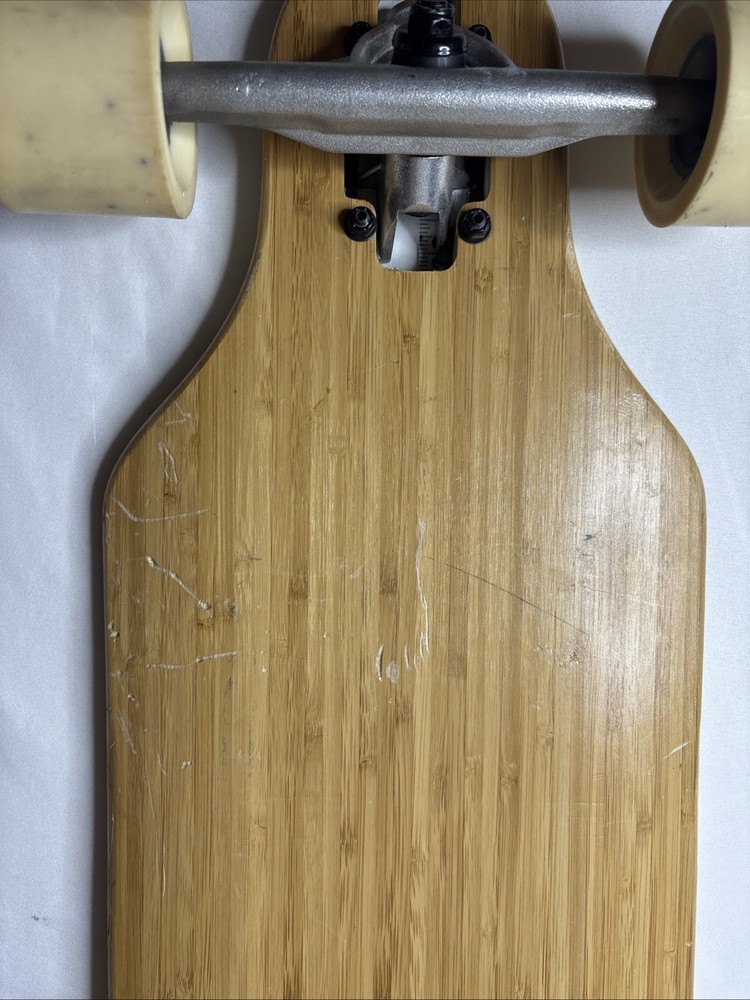 White Wave Longboard - 41” Inches - Hellion 2 Bearings - Hoolighn Wheels