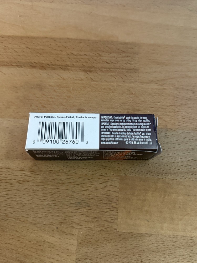 5 AUTOLITE IRIDIUM XP5363 Spark Plug NEW