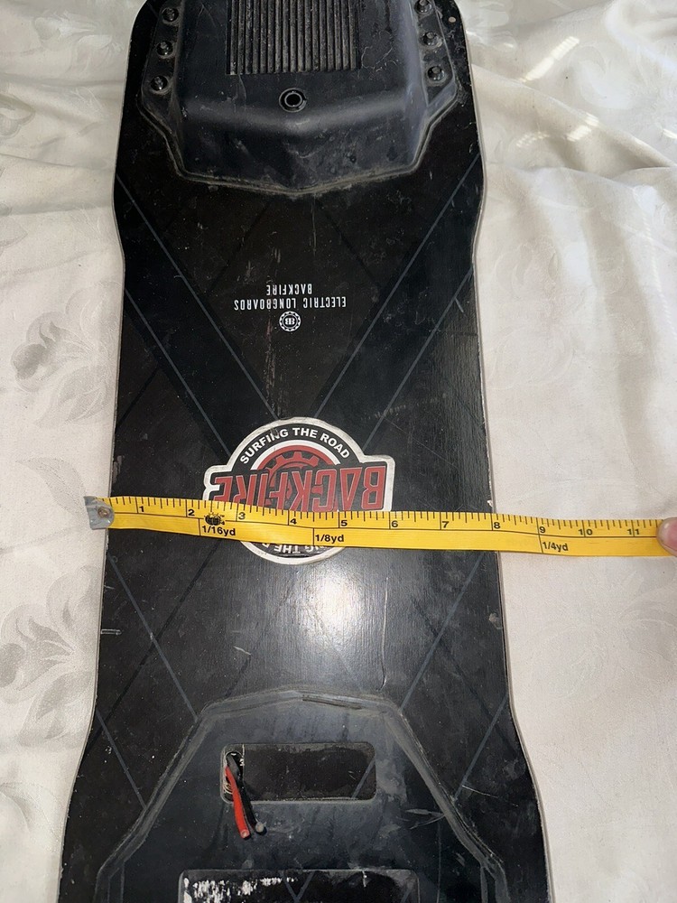 Backfire Electric Longboard Missing Parts Not Tested