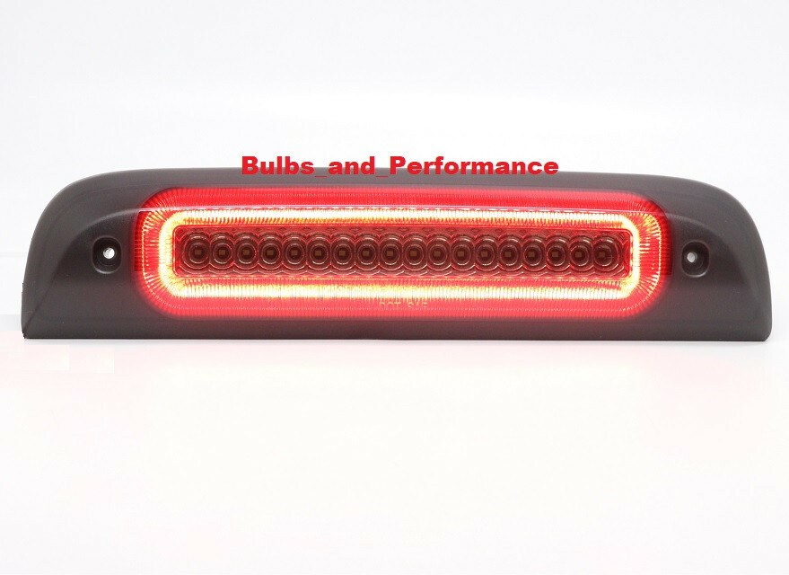 SMOKED LENS LED 3RD BRAKE LIGHT LAMP w/ QUICK FLASH for CHEVY SILVERADO SIERRA
