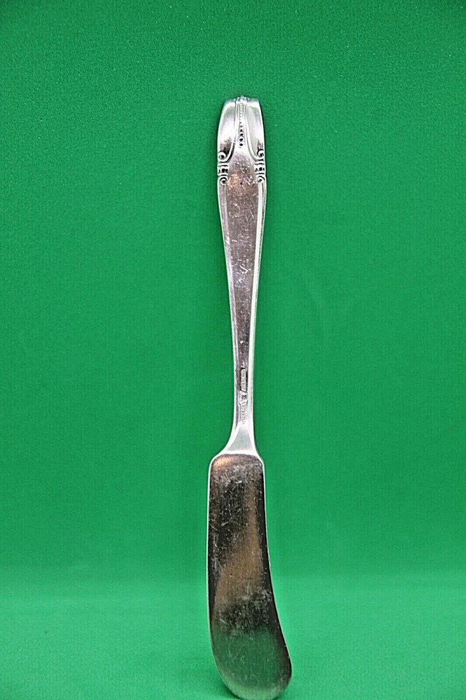 Wallace Stradivari Flat Handle Butter Spreader 6 in. 27G