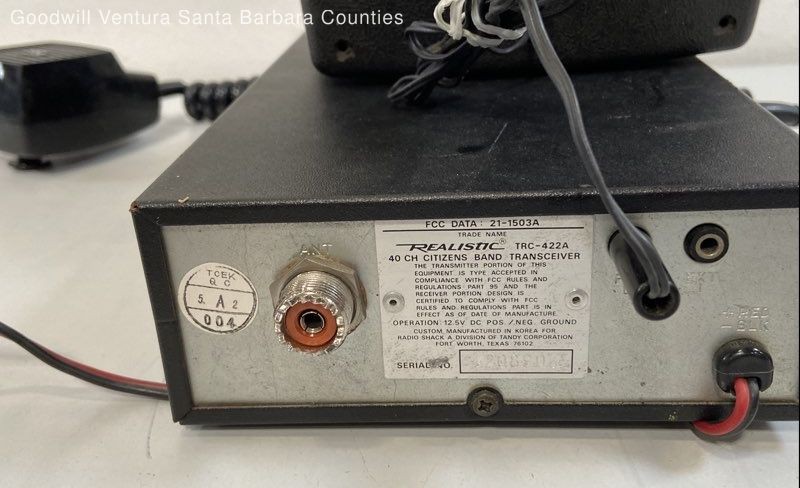 Realistic TRC-422A CB Radio