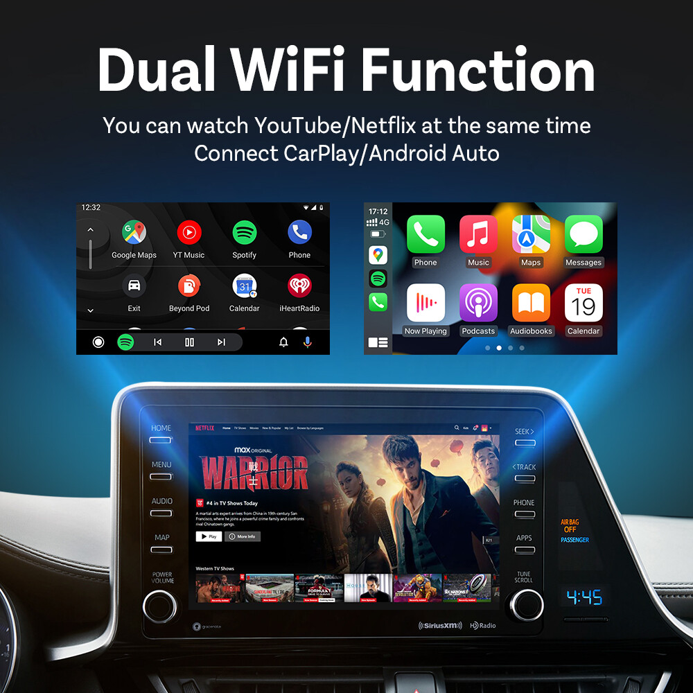 Ottocast Play2Video Pro AIBOX Multimedia Player w/Wireless Carplay&Android Auto
