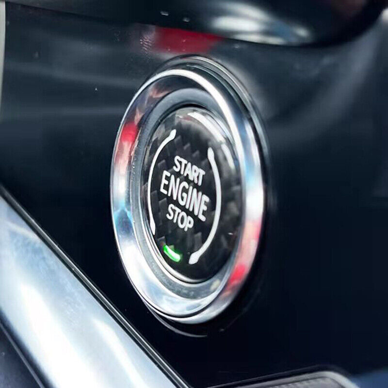 For Chevrolet Corvette C8 Start Stop Button Engine Cover Sticker Accessories