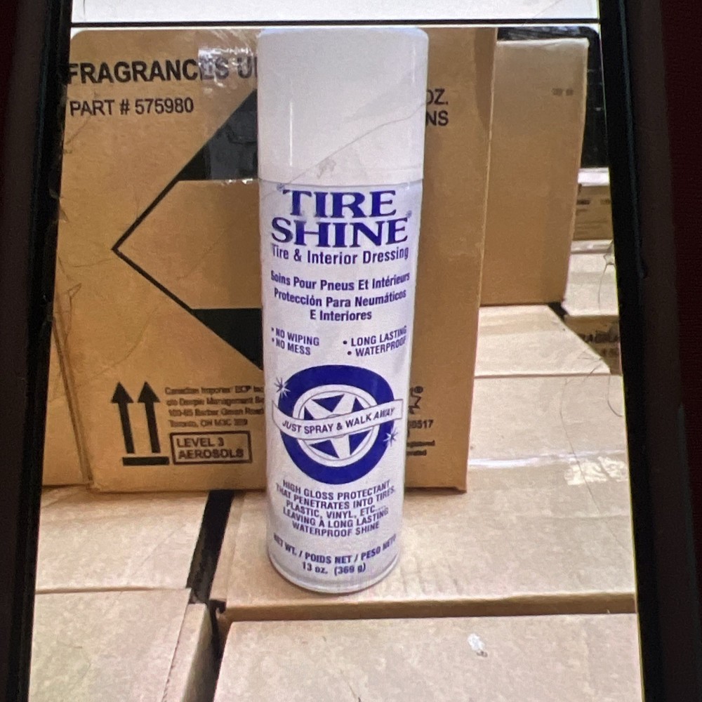 Tire Shine one box 12 can