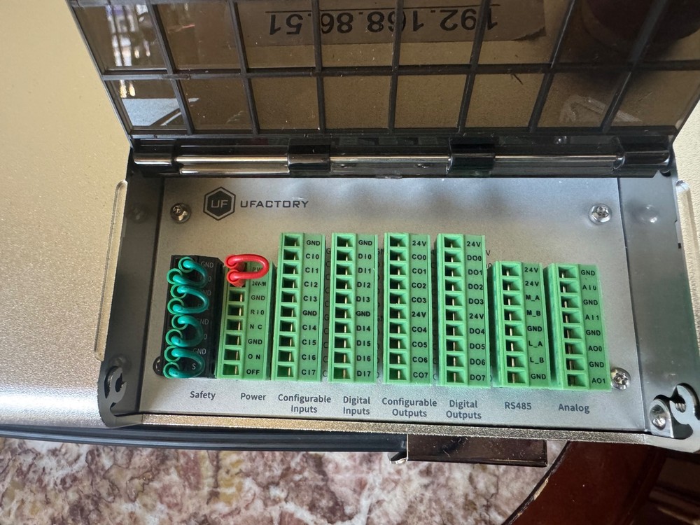 UFACTORY XARM AC Control Box Model: AC1300 With 10' Cables