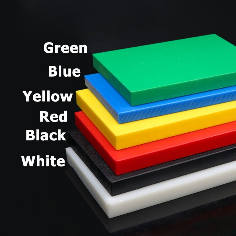2mm - 30mm Thick Colourful HDPE Sheets High Density Polyethylene Plastic Plates