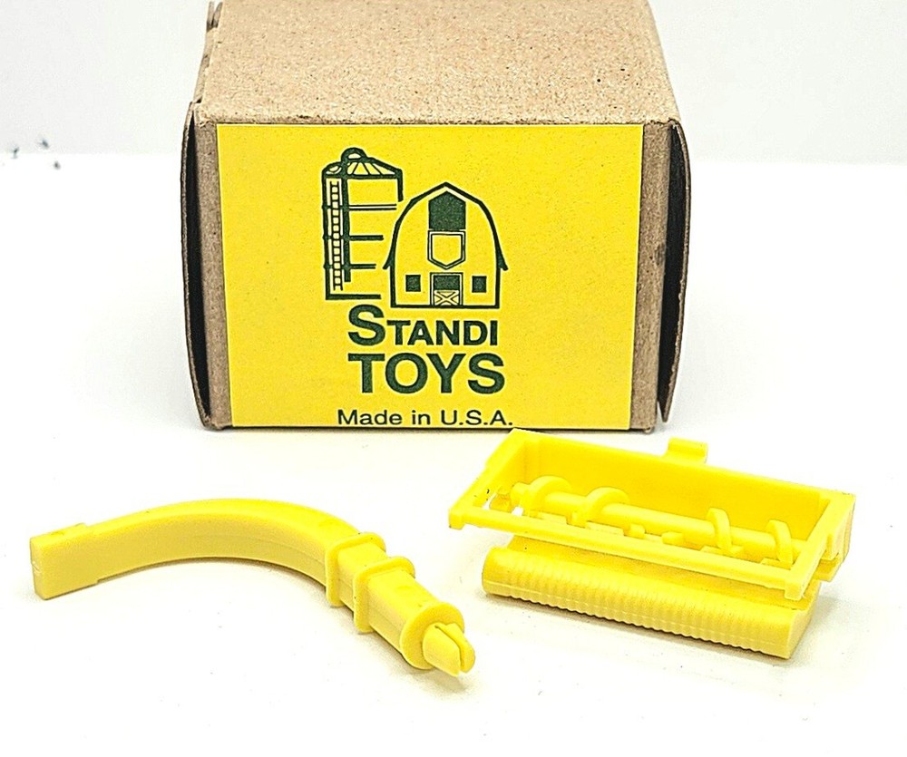 1/64 Yellow Plastic Hay Head Spout for Pull Type Forage Harvester ST352