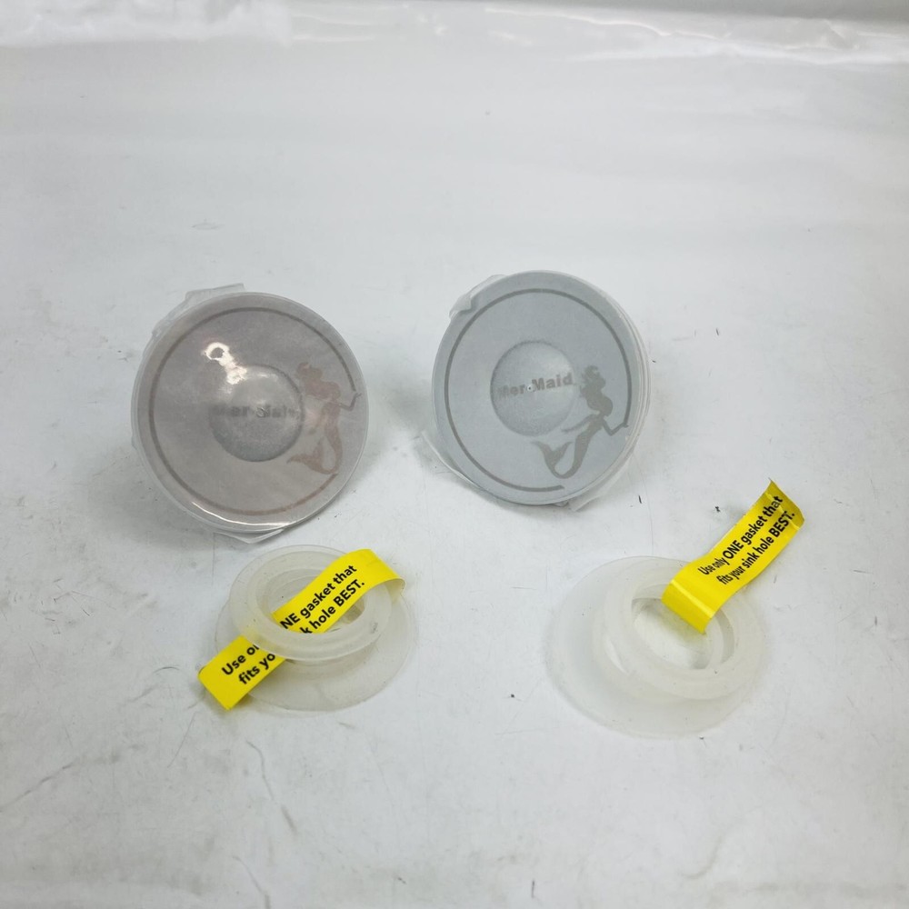 Bulbhead Mermaid Drain Magic Universal Sink Stoppers 2 Pack Replacements