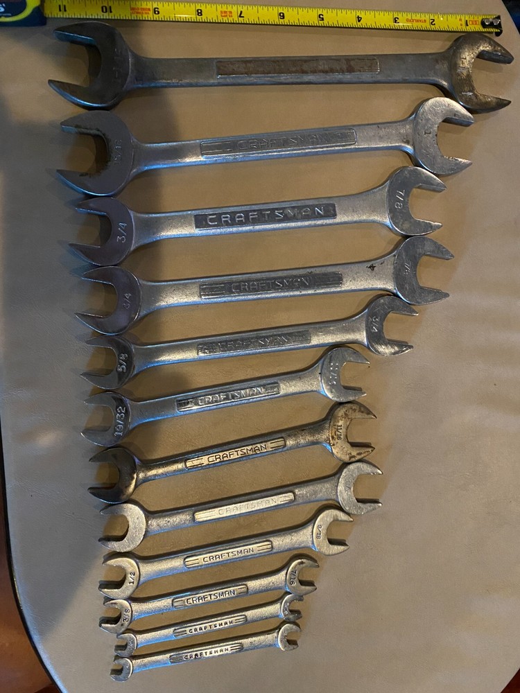 Craftsman Pre-owned Open-end Combination & Line wrenches