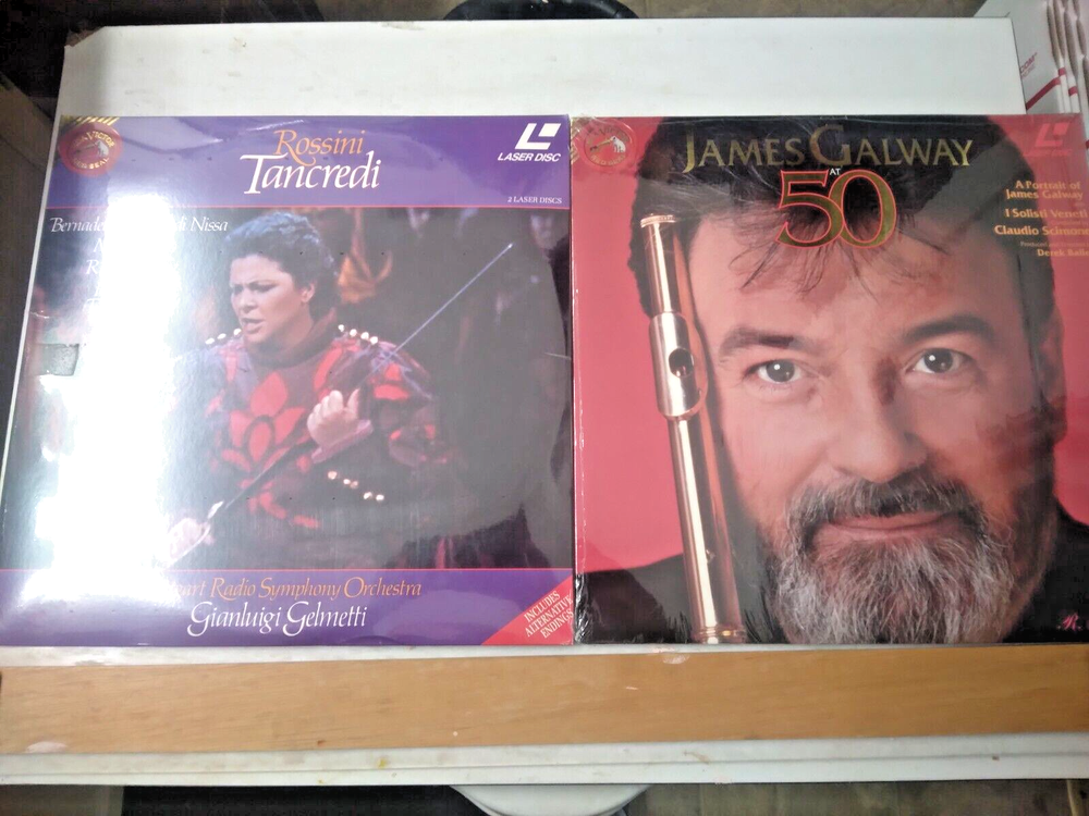 Classical Music Laser Disc Bundle