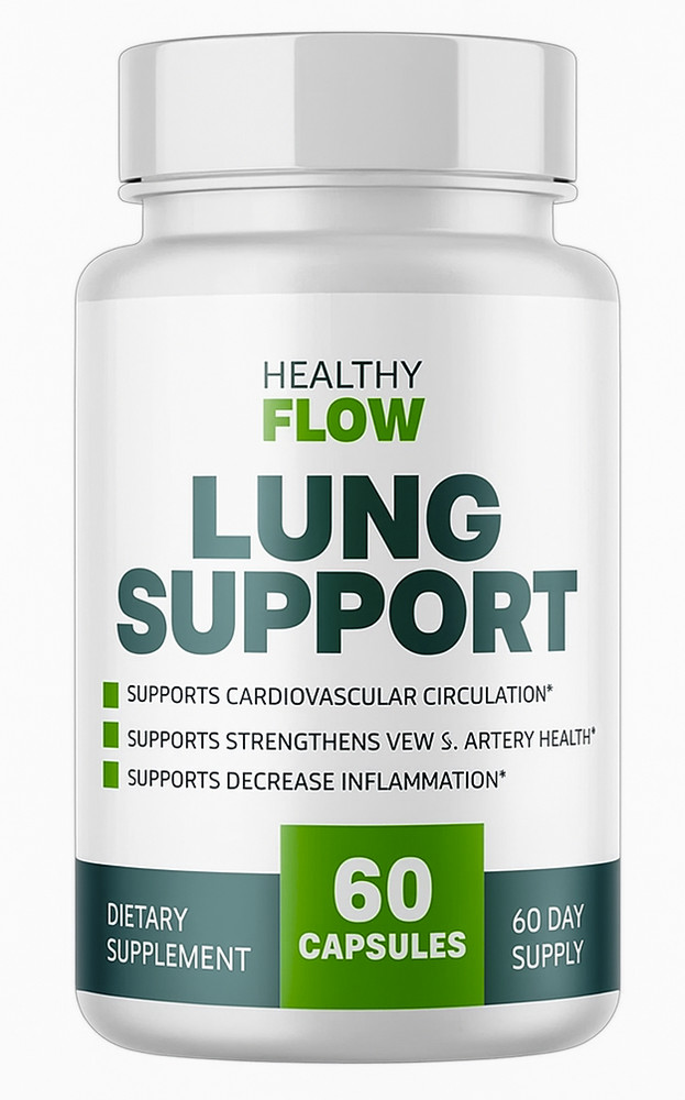Healthy Flow Lung Support Formula - 60 Capsules