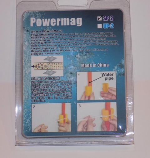 DOUBLE Power No-Salt Neodymium Small Residence Magnetic Water Softener