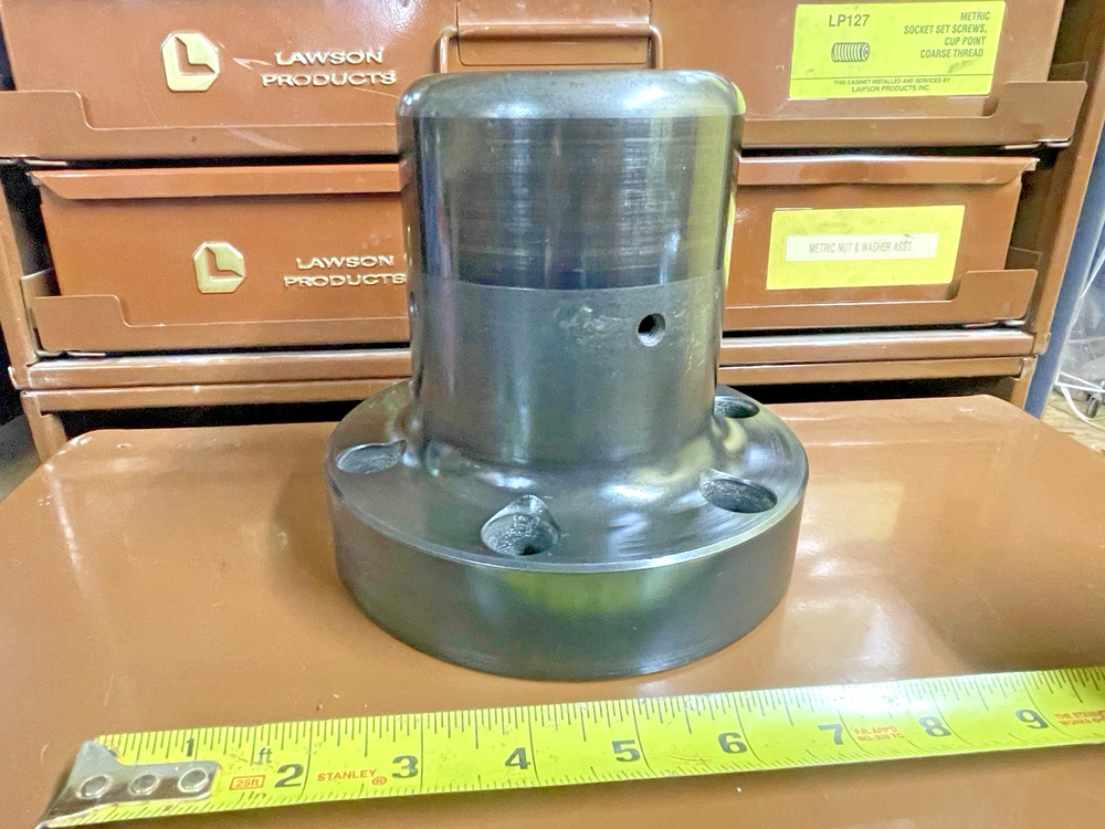 3J Pull Back Collet Chuck Spindle Nose w/ A2-6 Mount