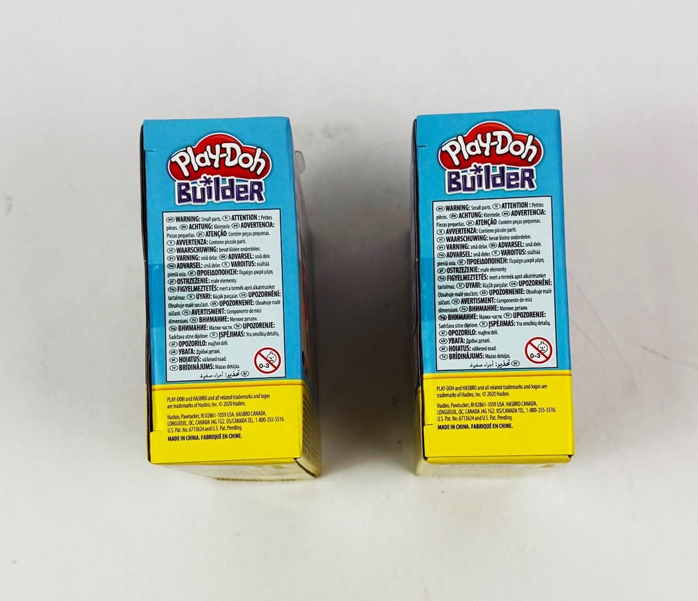 New Sealed Play-Doh Builder Bundle of 5 Kits