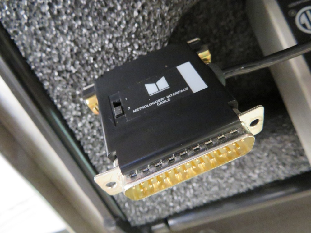 Metrosonics DL-3200 Data Logger/Metrologger w/ case & Interface cable - DW23