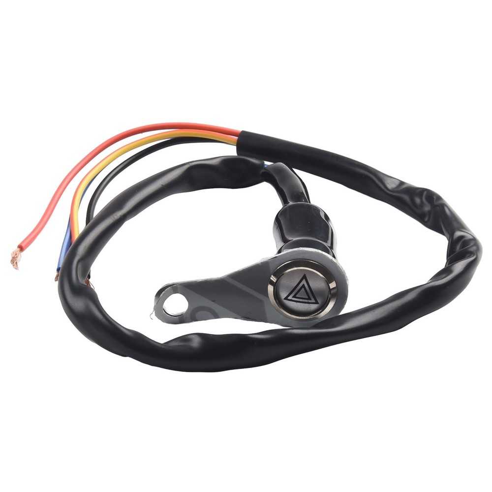 Super Bright LED Motorcycle Switch ON&OFF Handlebar Mount Push Button Work Light