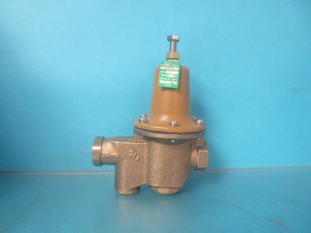 NEW 3/4" WATTS LF U5B Z3 LEAD FREE WATER REDUCING VALVE 25-75 PSI, MAX 300PSI