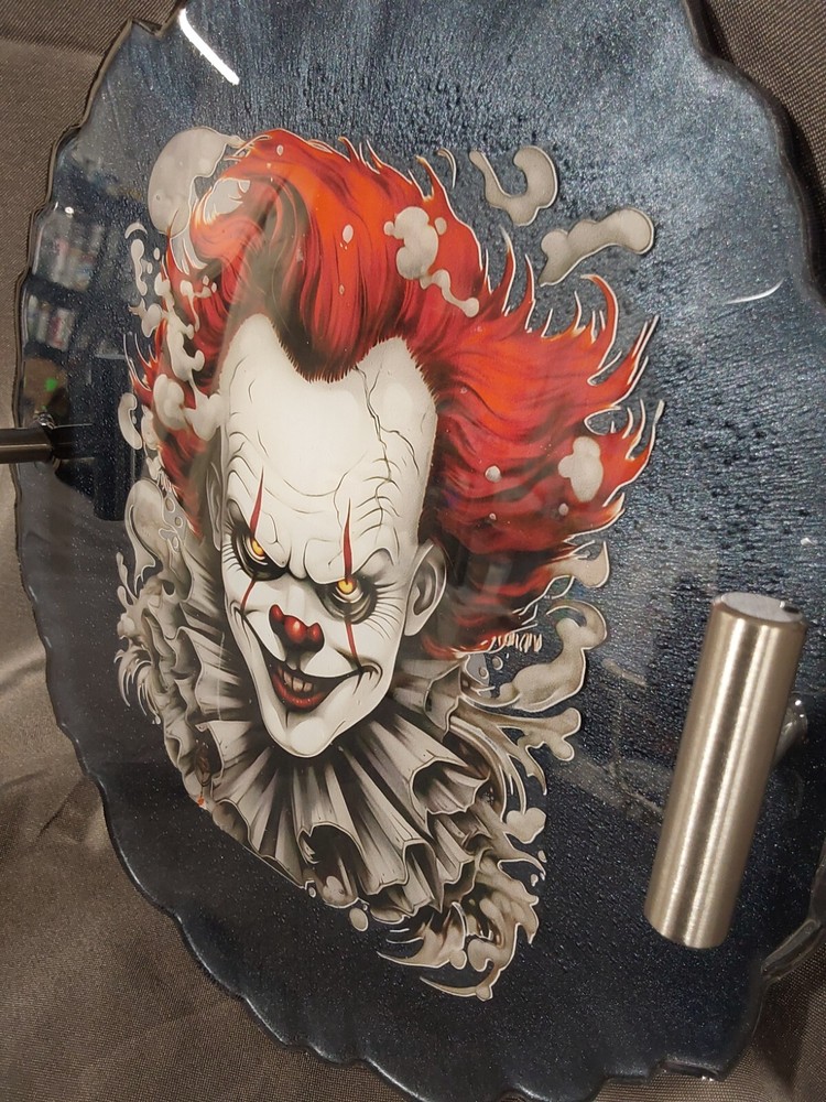Epoxy Resin 10" Pennywise Serving/Vanity Tray