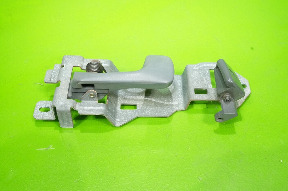 96-00 Civic OEM driver left interior door handle lock light gray