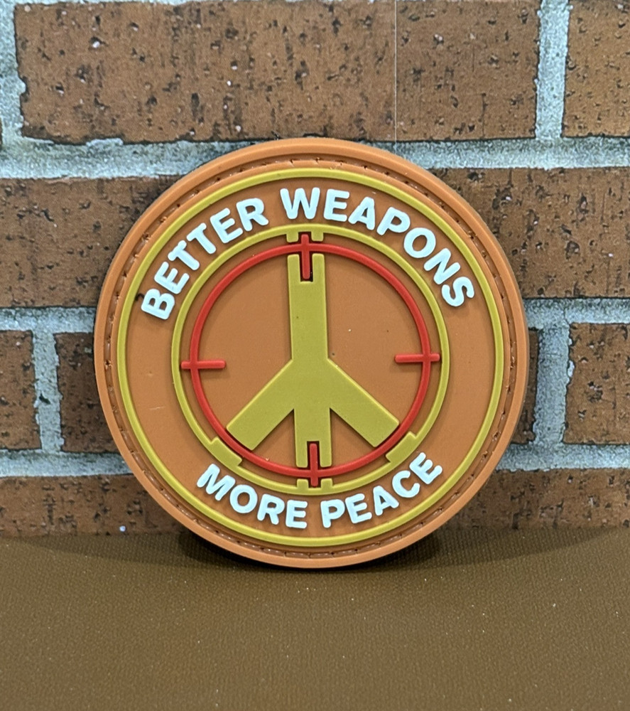 Tactical PVC Patch - Better Weapons More Peace Patch - Gun Morale Patch