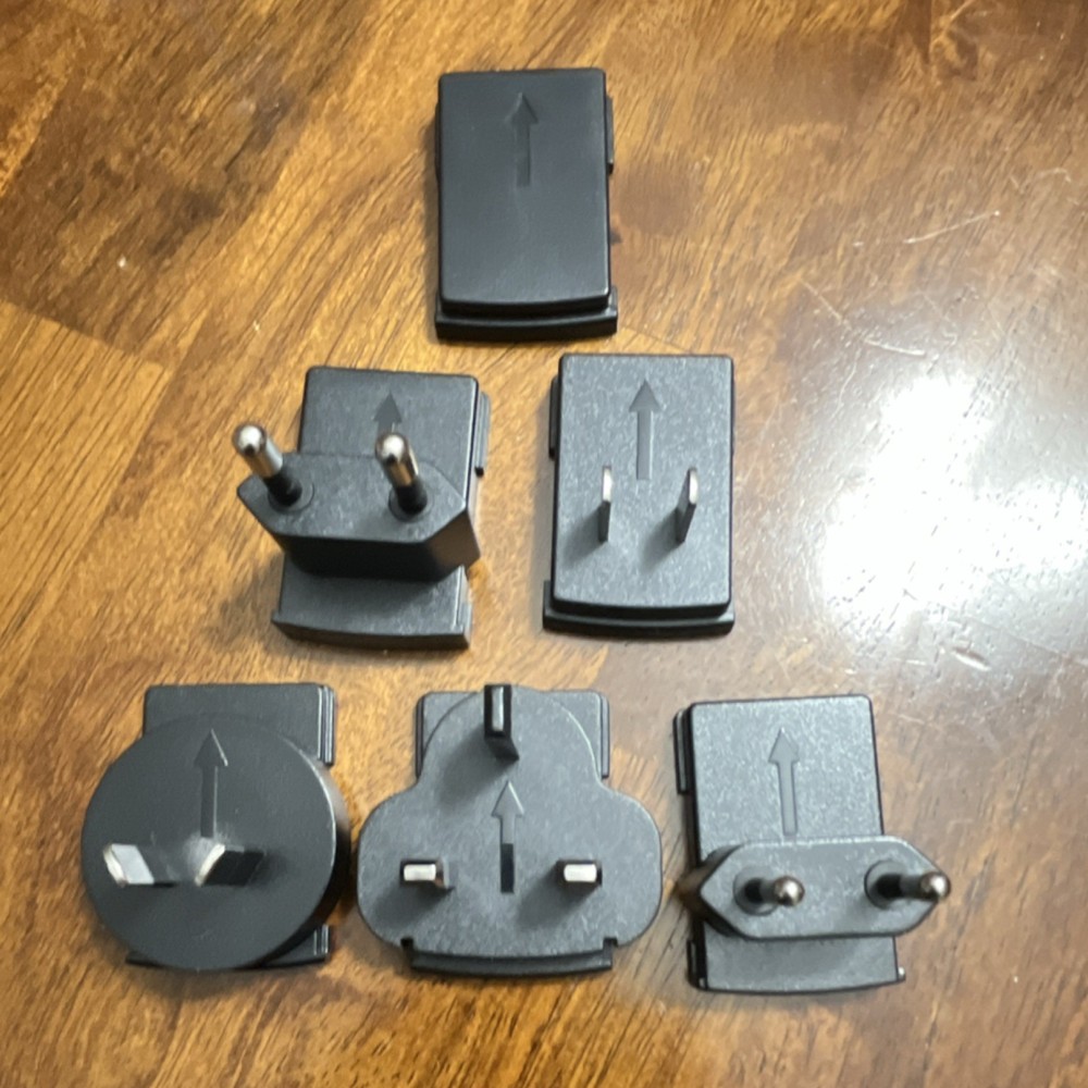 Universal/International Adapter Plug Set for Multiple Regions and Outlet Types