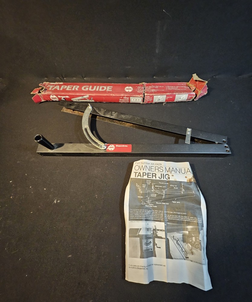Shopsmith Taper Guide, AK-0429