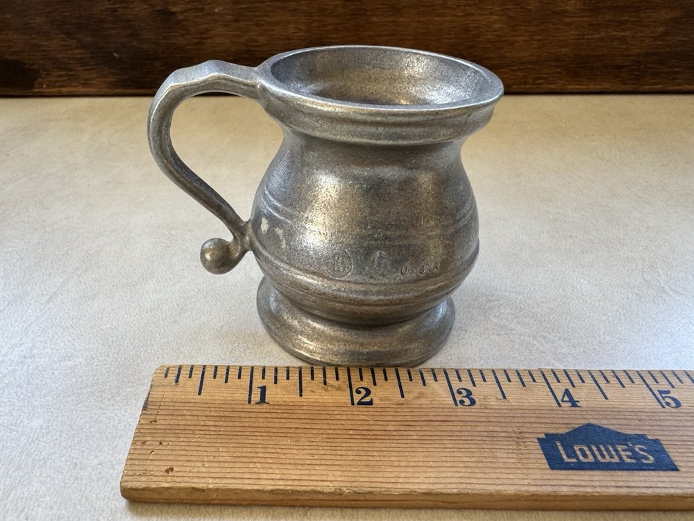 Vintage Small Pewter Drink Measure