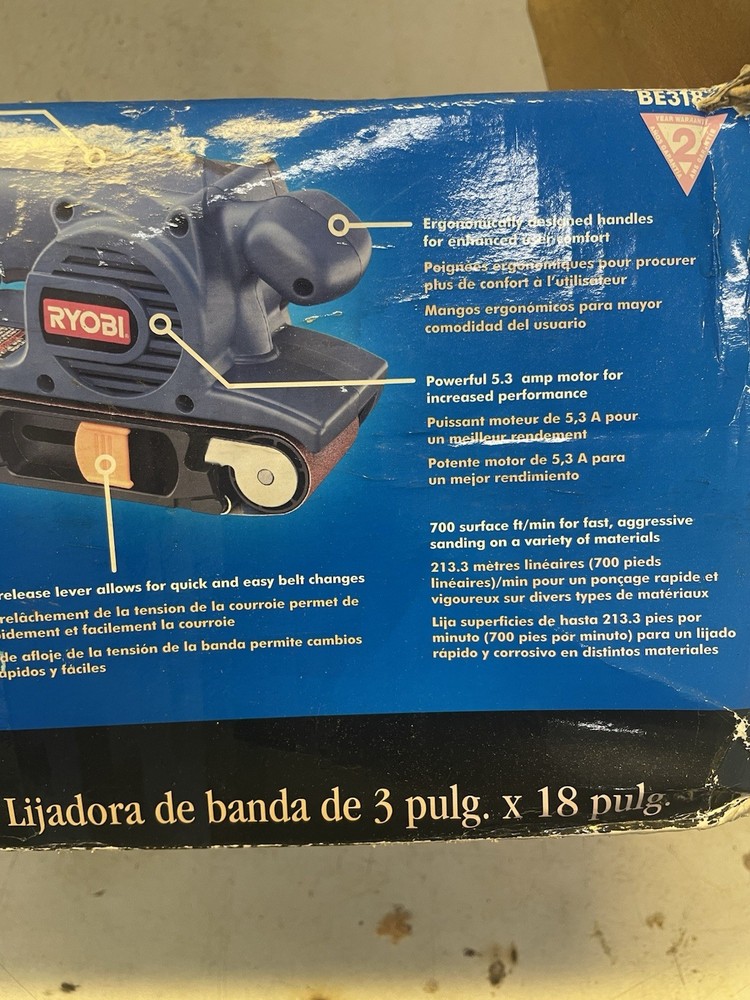 Ryobi 5.3 Amp Belt Sander