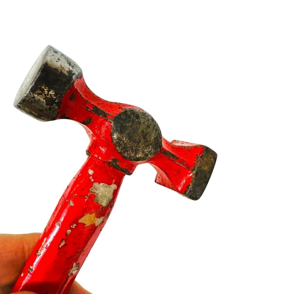 2 Pcs Assorted Curved Claw and Double Face Hammer Hand Tool Set