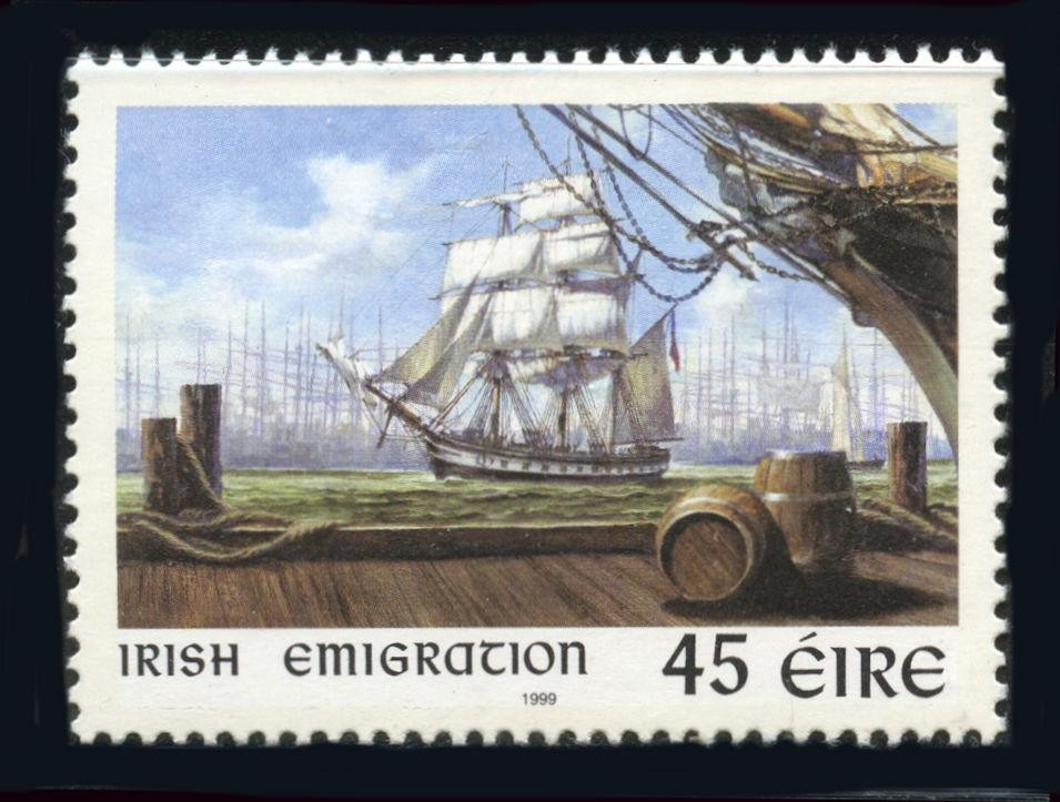 Ireland: 1999 Irish Emigration (1168) MNH