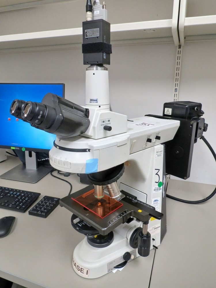 Nikon Eclipse 50i Microscope, w/ Dell/Leica Precision Tower 8510