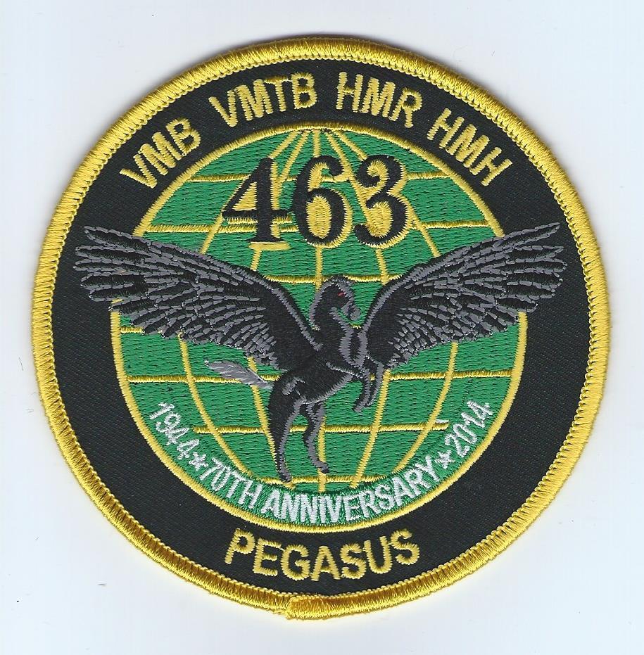 HMH-463 "70th ANNIVERSARY 1944-2014" patch