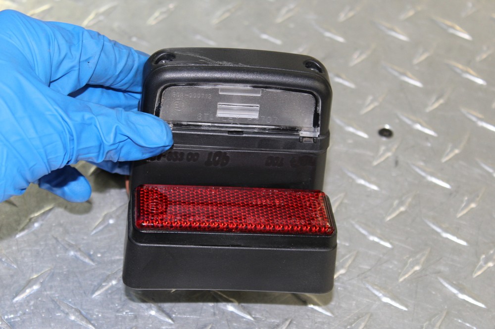 2014 HONDA CB500F LICENSE PLATE LIGHT RASH