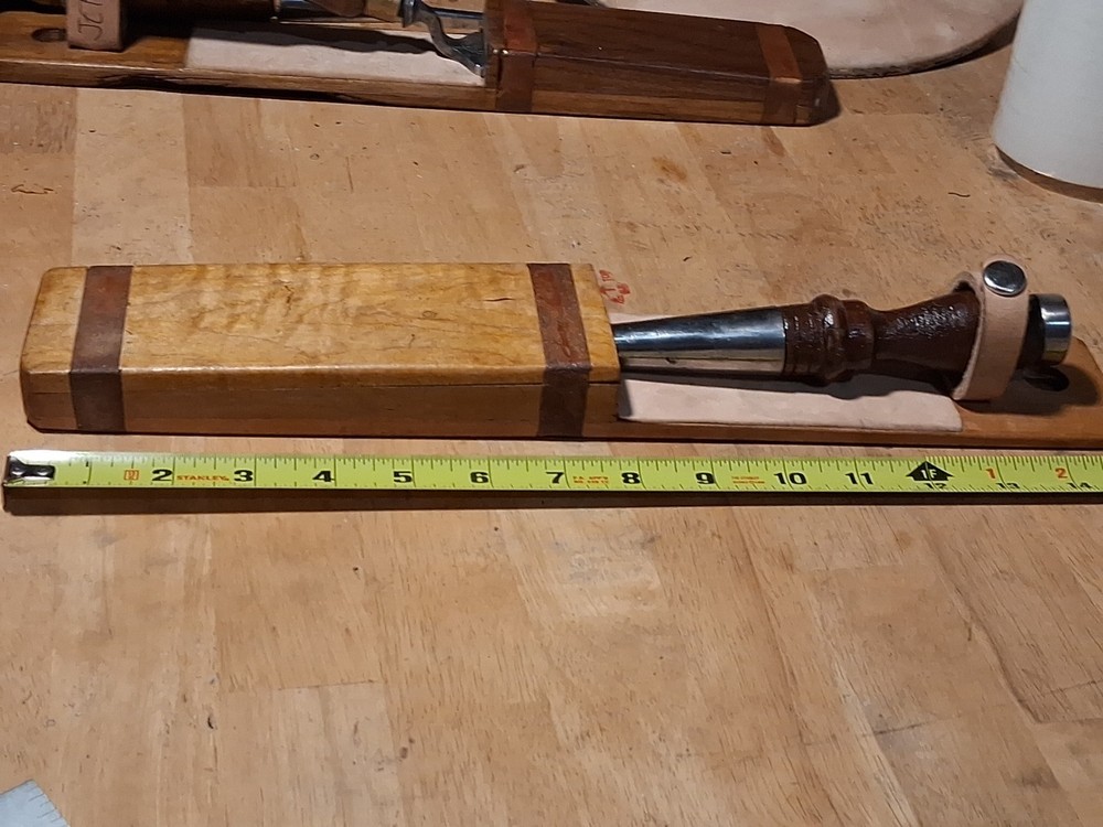 Restored L.&I.J. White 1 3/4" Socket Firmer Chisel