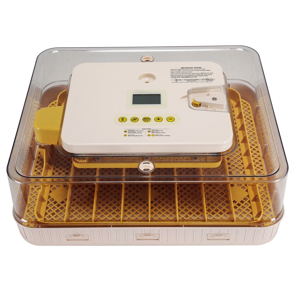 56/70 Eggs Digital Incubator Hatcher Automatic Egg Turning Temperature Control
