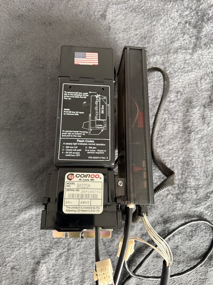 Coinco BA32SA Bill Validator – TESTED & WORKING