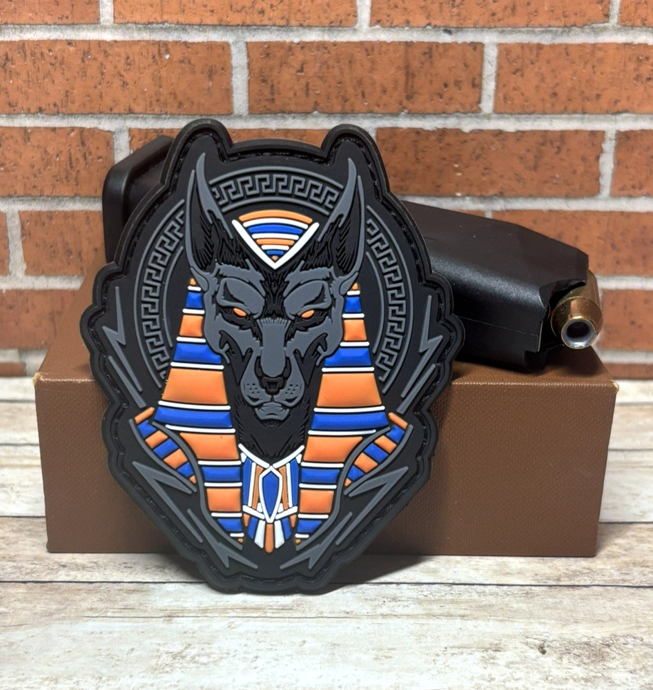 Tactical PVC Patch - Anubis Patch -  Morale Egyptian Pharaoh Anubis Patch