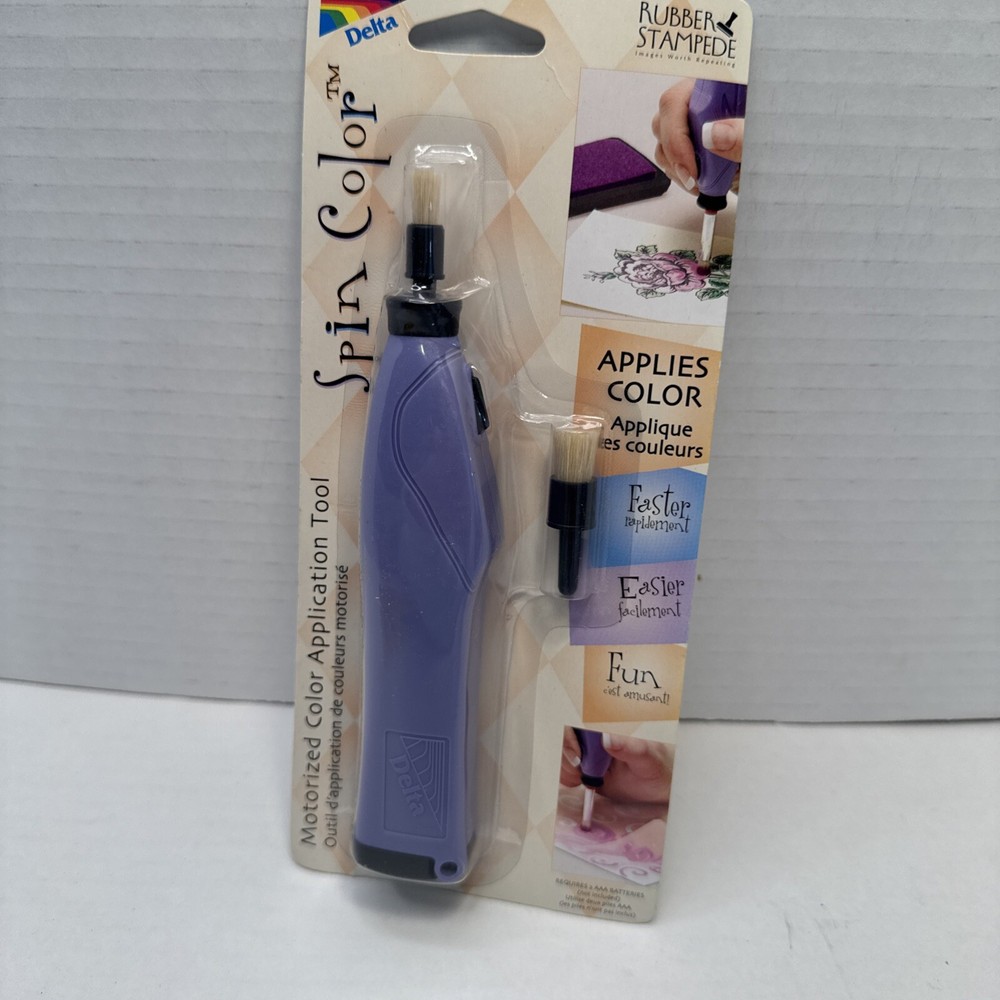 Delta Rubber Stampede Spin Color Motorized Color Application Tool